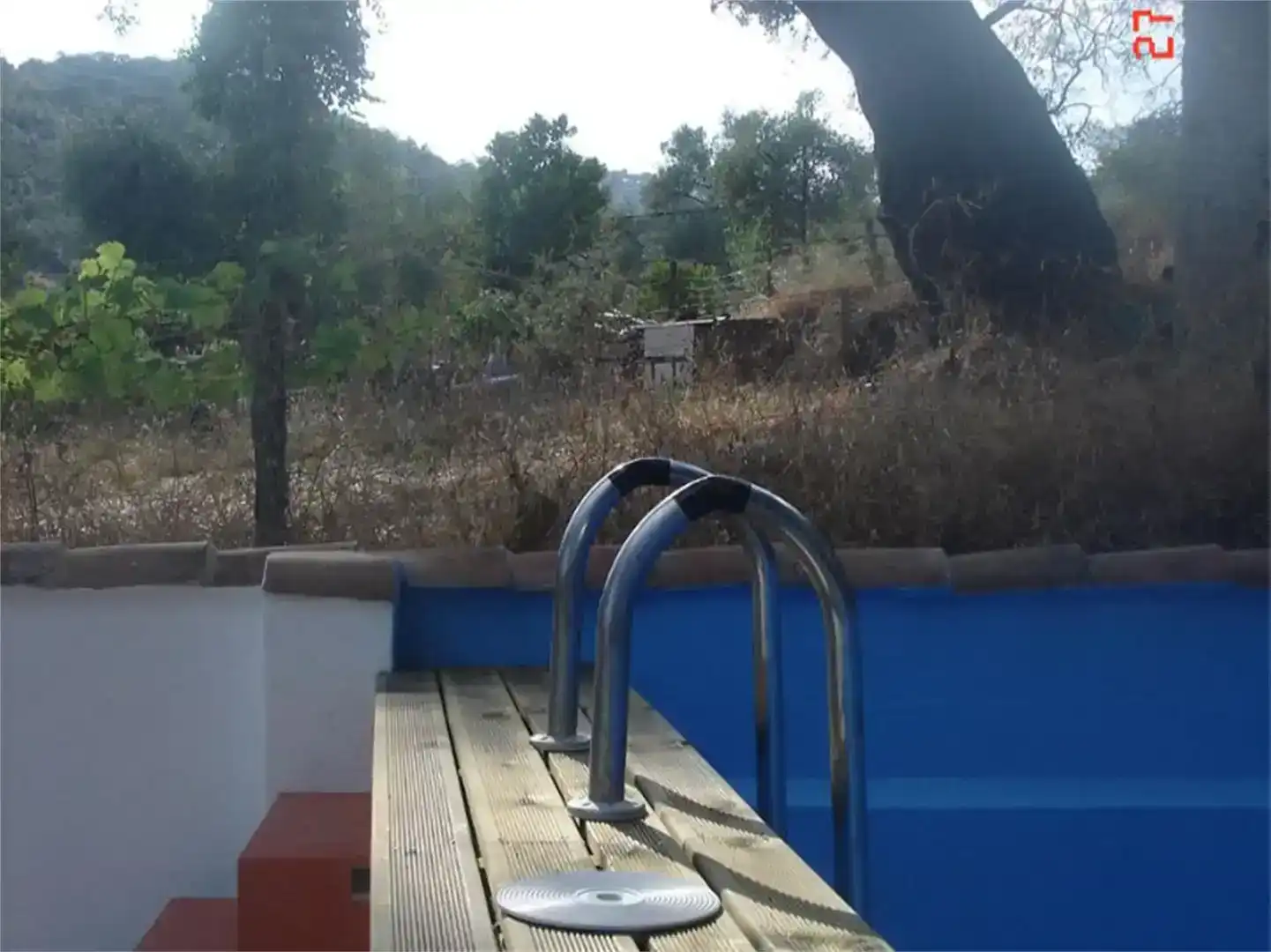 Piscina de Casa o xalet en venda en Almonaster la Real amb Aire condicionat, Piscina i Balcó