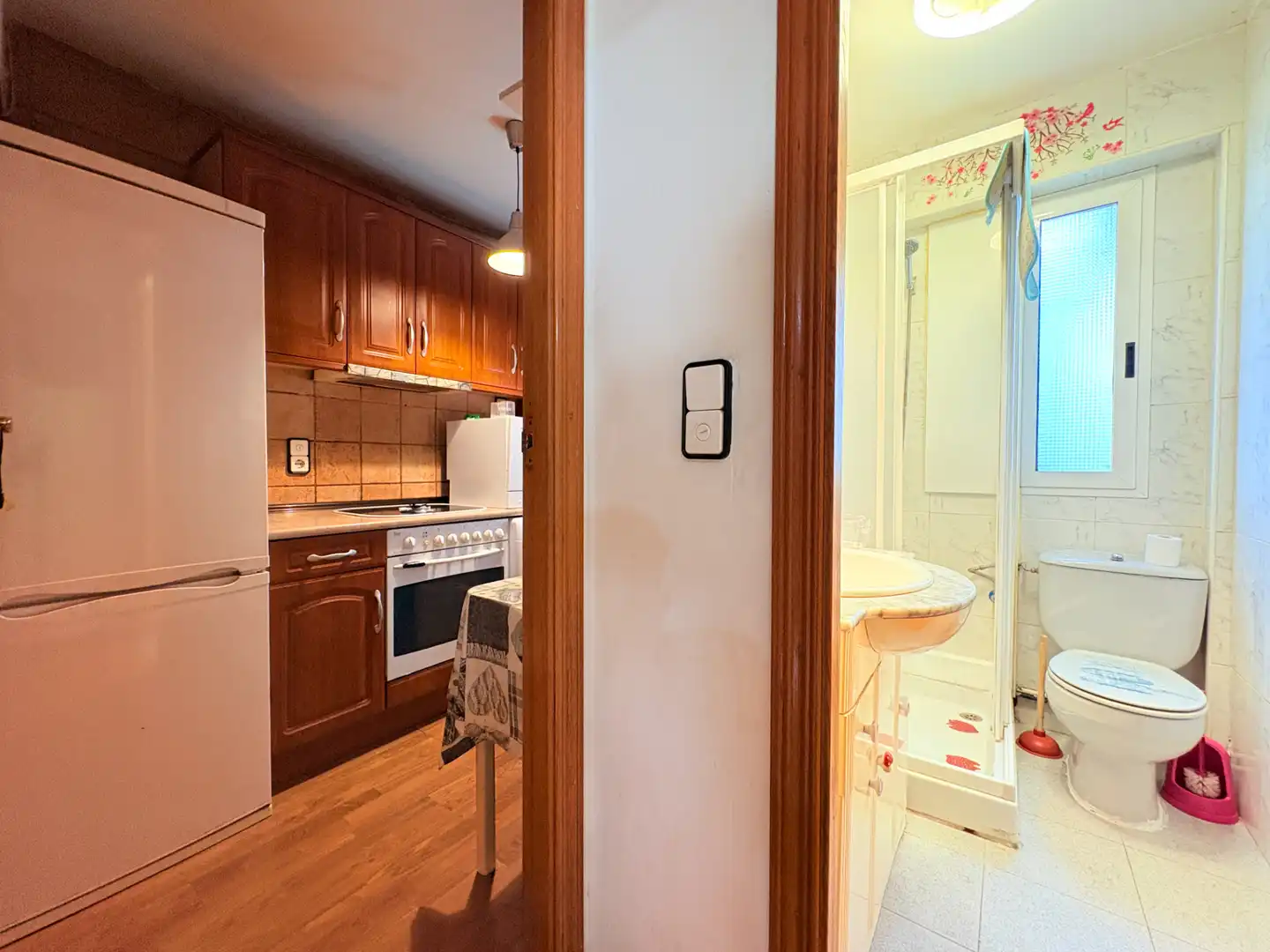 Kitchen of Flat for sale in Zaragoza  with Air Conditioner, Heating and Furnished