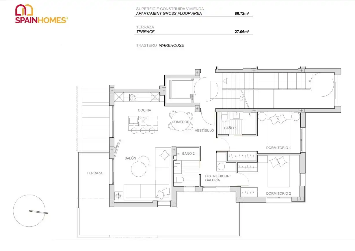 Apartamento con terraza en venta en Mar Menor Golf, imagen 28