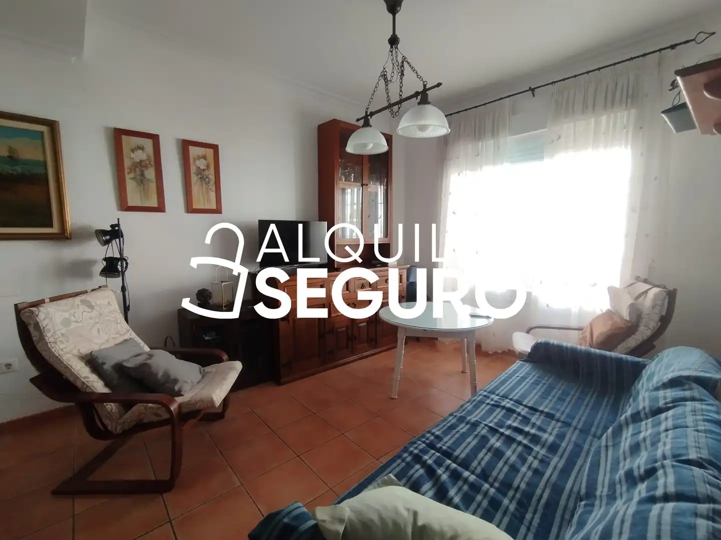 Sala d'estar de Casa o xalet de lloguer en Fuengirola amb Terrassa, Piscina i Moblat