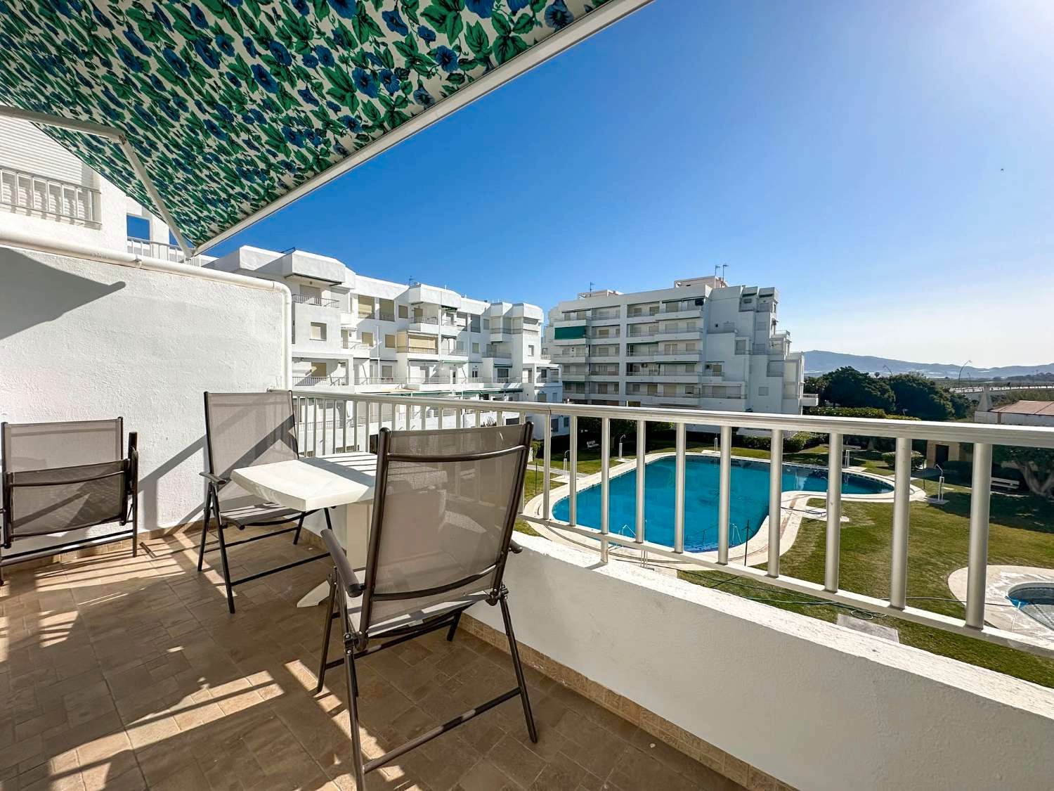 Terrace of Flat to rent in Salobreña  with Terrace, Swimming Pool and Furnished