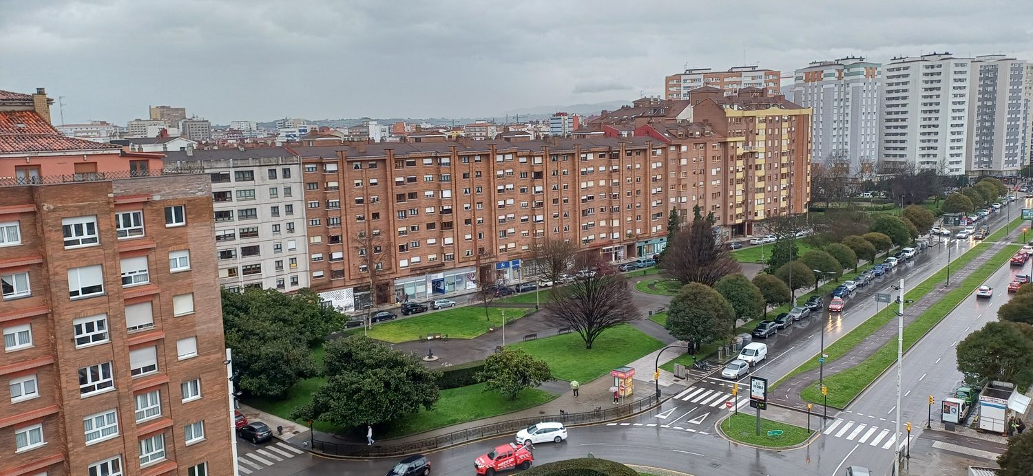 Exterior view of Flat for sale in Gijón   with Heating, Storage room and Swimming Pool