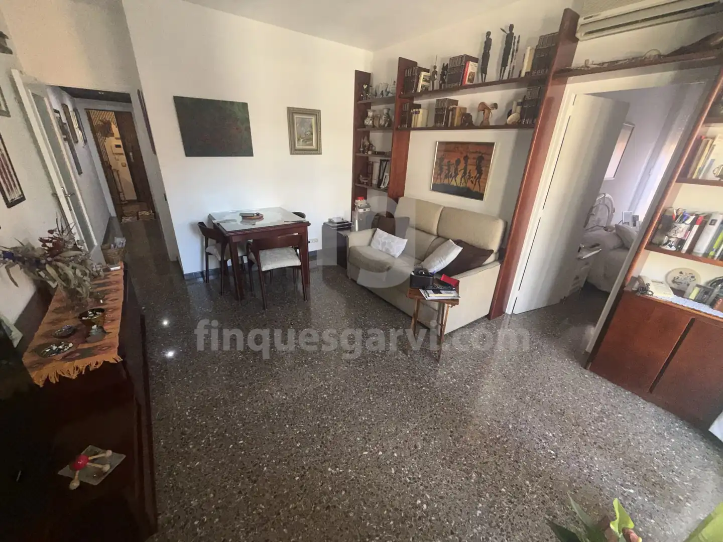 Sala d'estar de Pis en venda en Barcelona amb Aire condicionat, Calefacció i Balcó