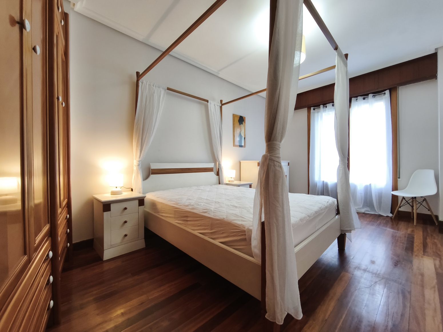 Bedroom of Flat for rent in  Logroño  with Heating