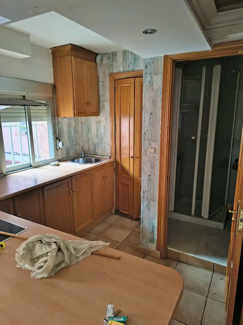Cuina de Apartament en venda en Aranjuez amb TV