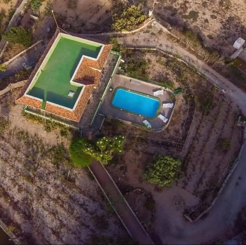 Piscina de Finca rústica en venta en Granadilla de Abona con Terraza, Piscina y Amueblado