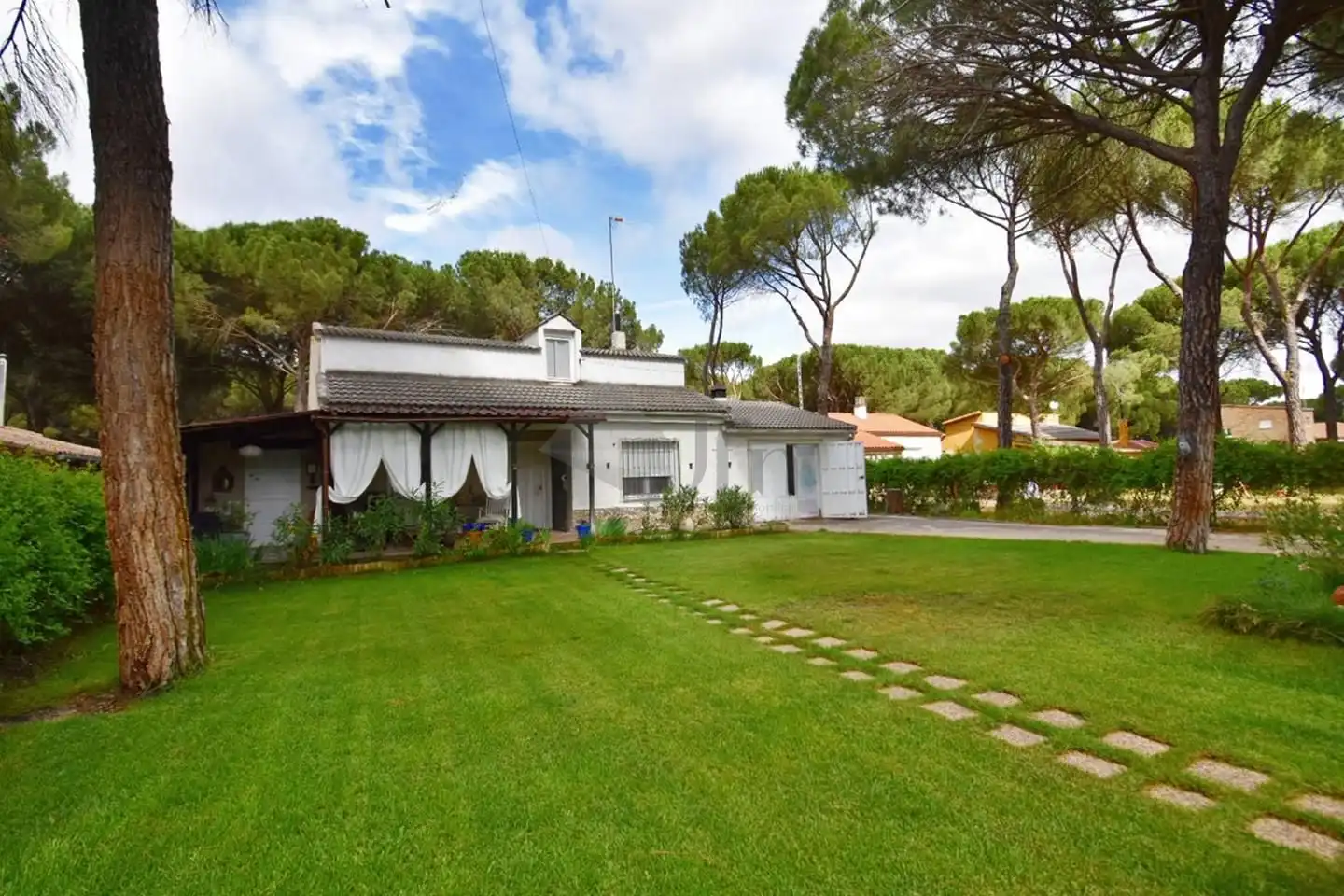 Jardín de Casa o chalet en venta en Olmedo con Calefacción, Jardín privado y Piscina comunitaria