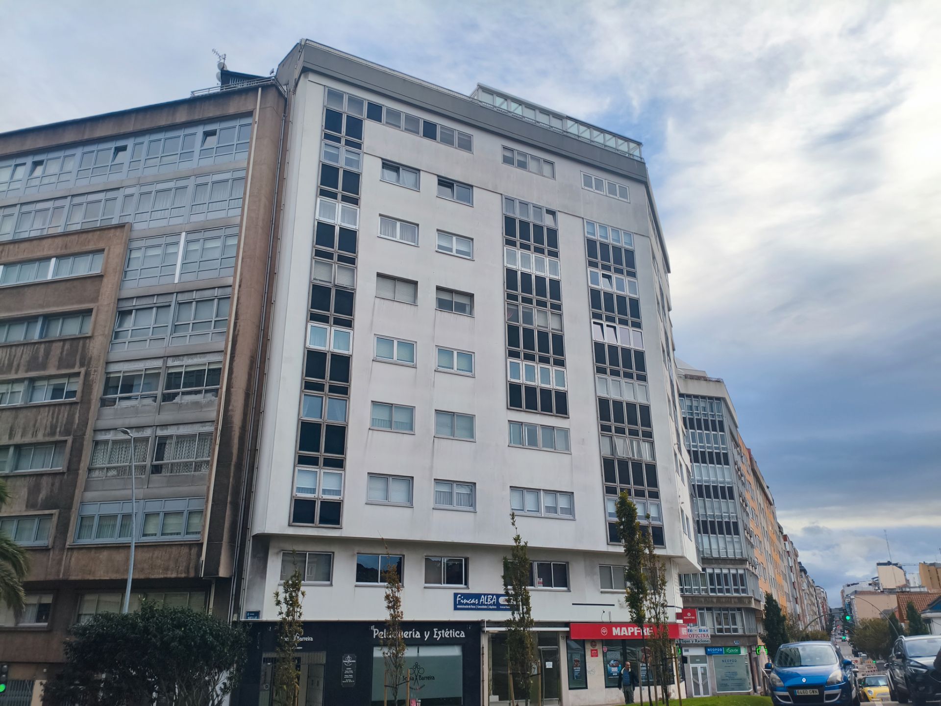 Vista exterior de Piso en venta en A Coruña Capital  con Calefacción, Parquet y Trastero