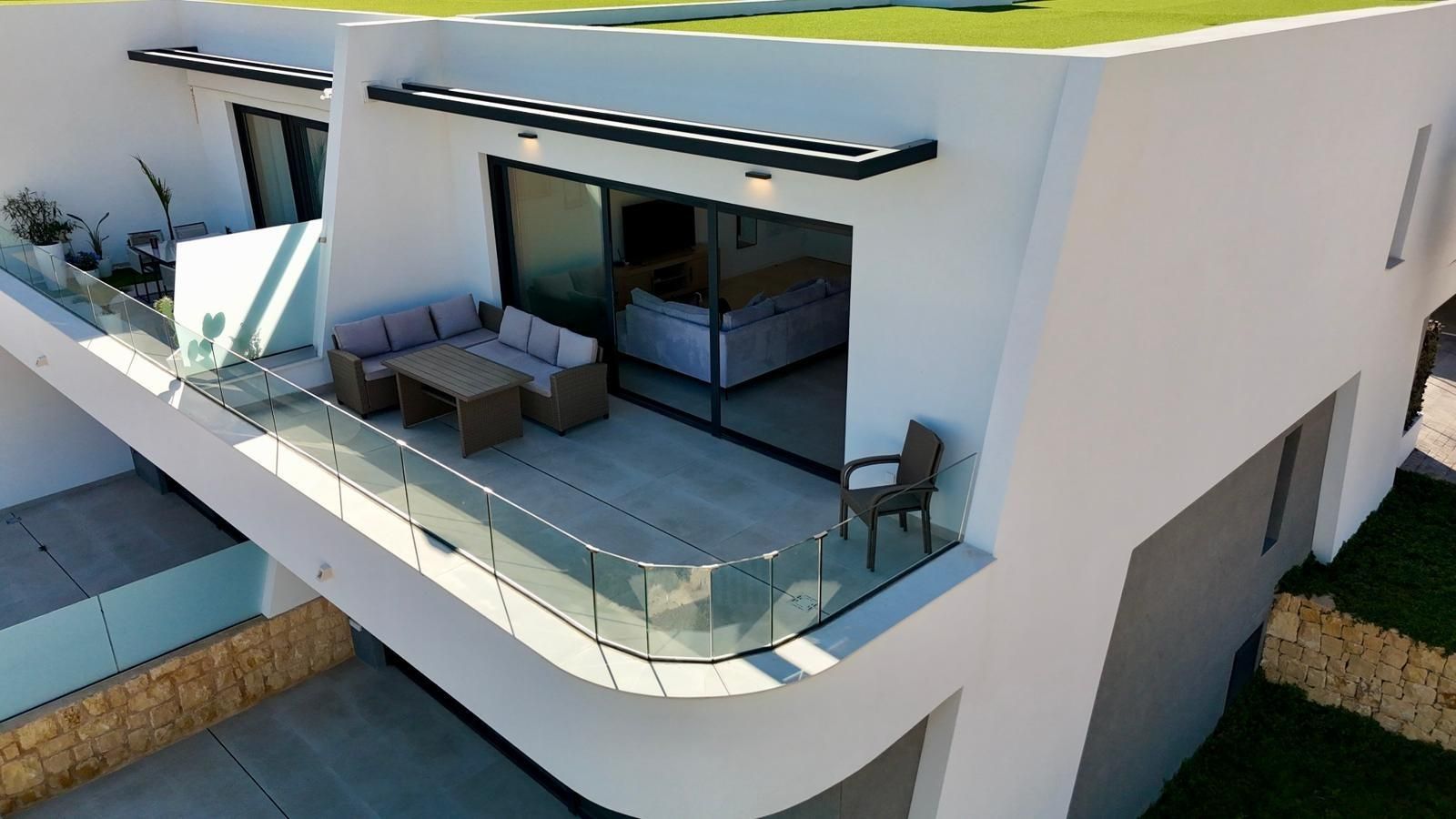 Terrassa de Apartament de lloguer en Finestrat amb Aire condicionat, Terrassa i Traster