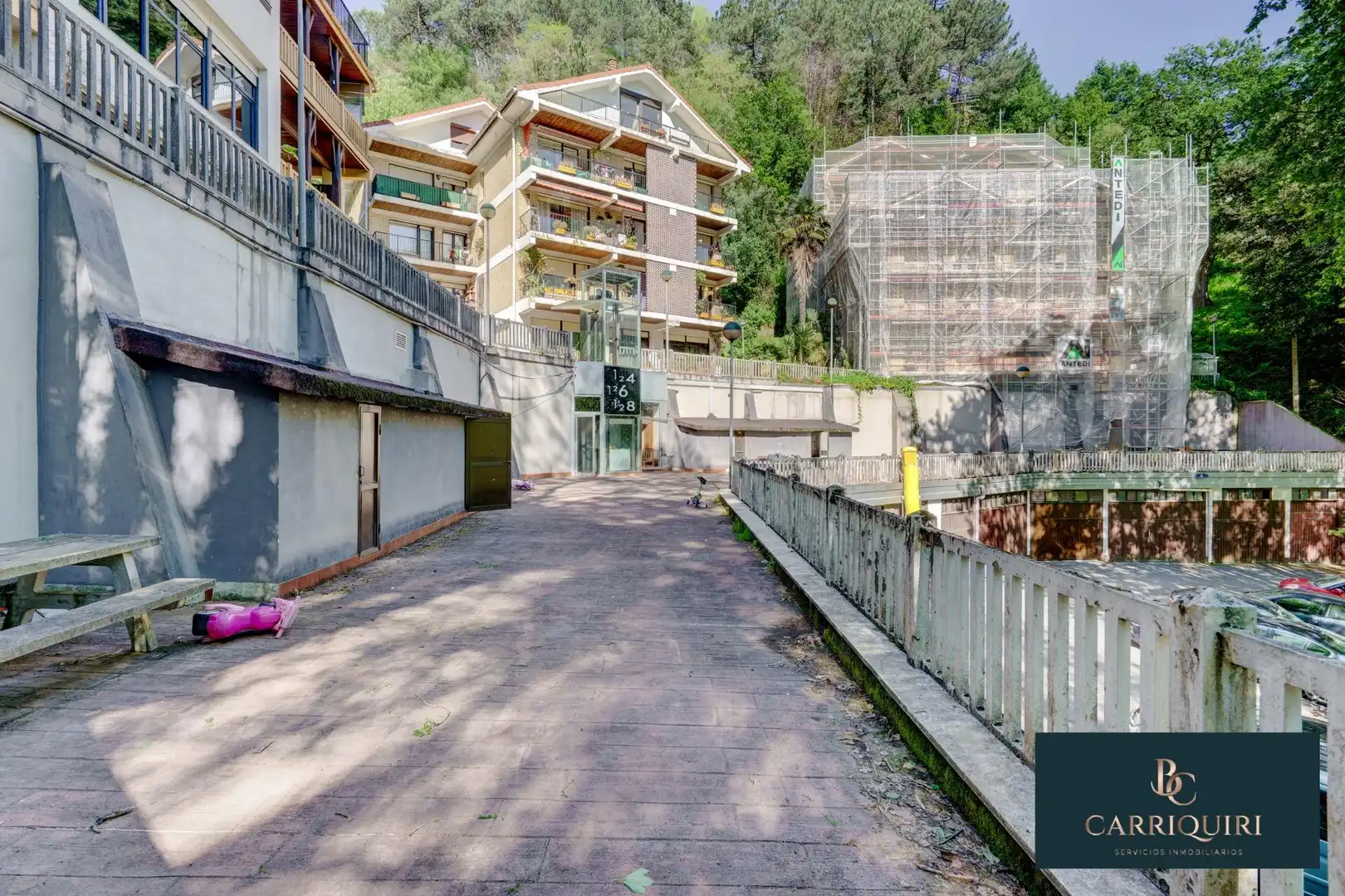 Vista exterior de Ático en venta en Donostia - San Sebastián 