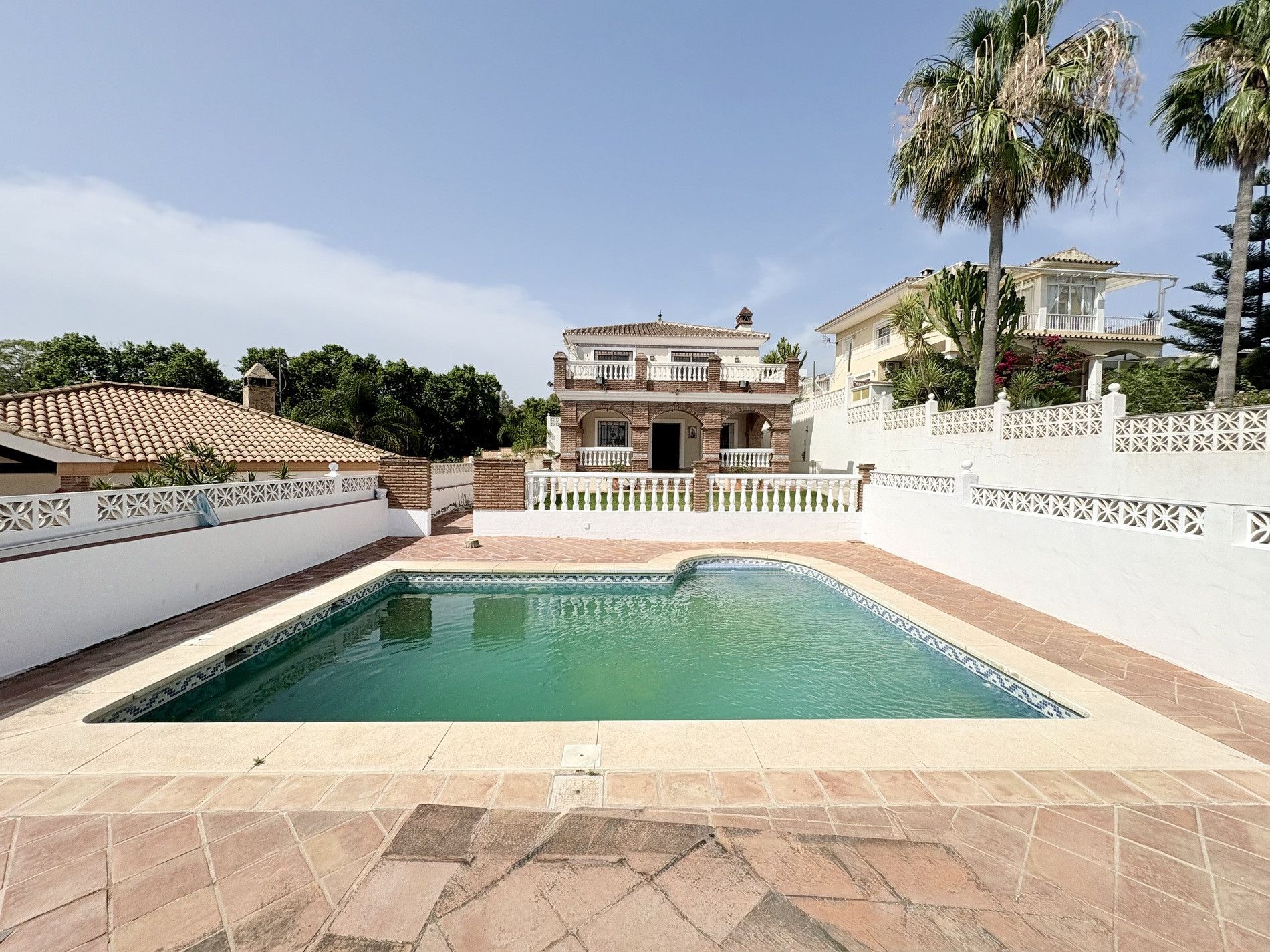 Piscina de Casa o xalet en venda en Marbella amb Aire condicionat, Jardí privat i Piscina