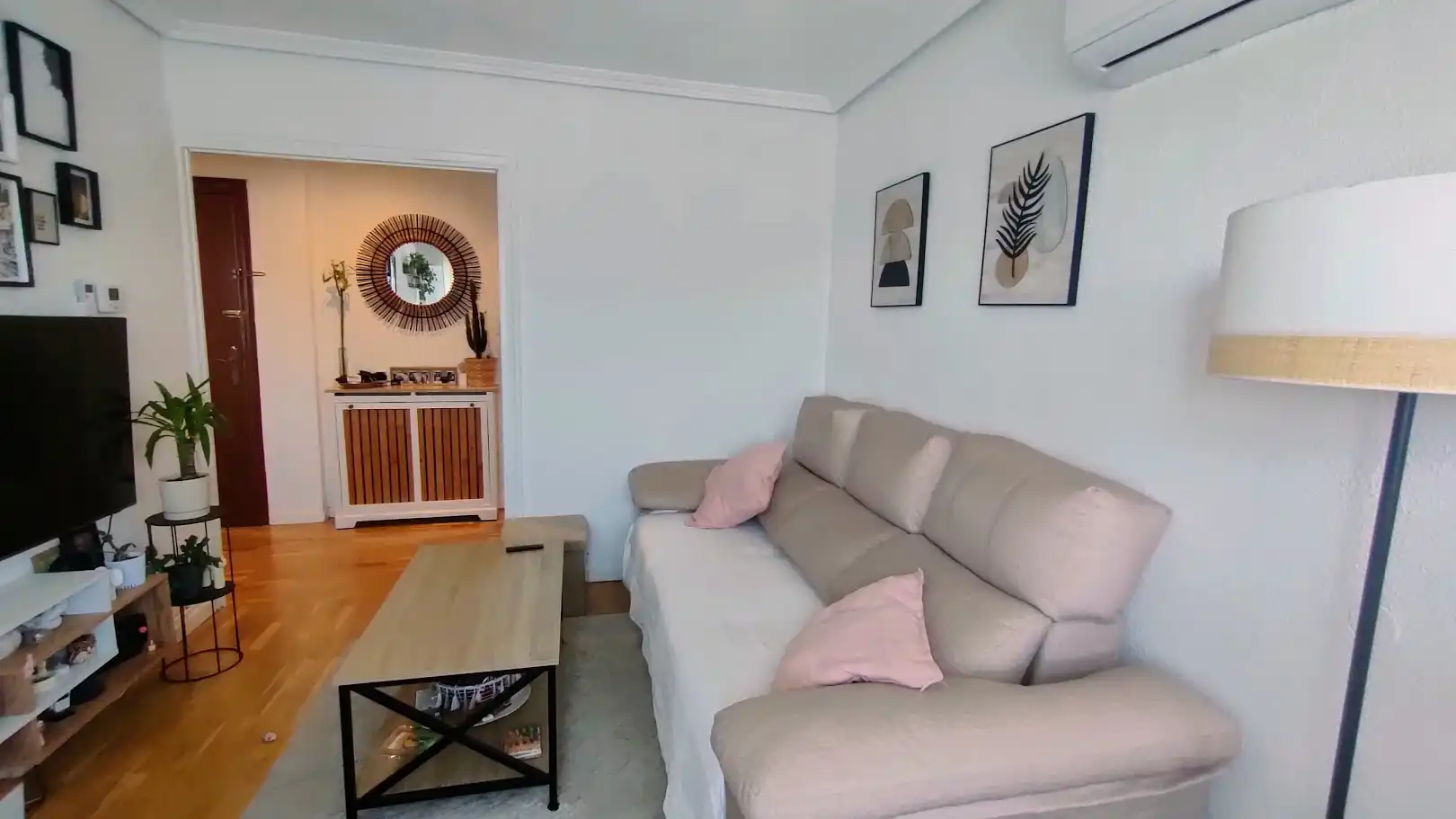 Wohnzimmer von Wohnung zum Verkauf in Coslada mit Klimaanlage, Heizung und Parkett
