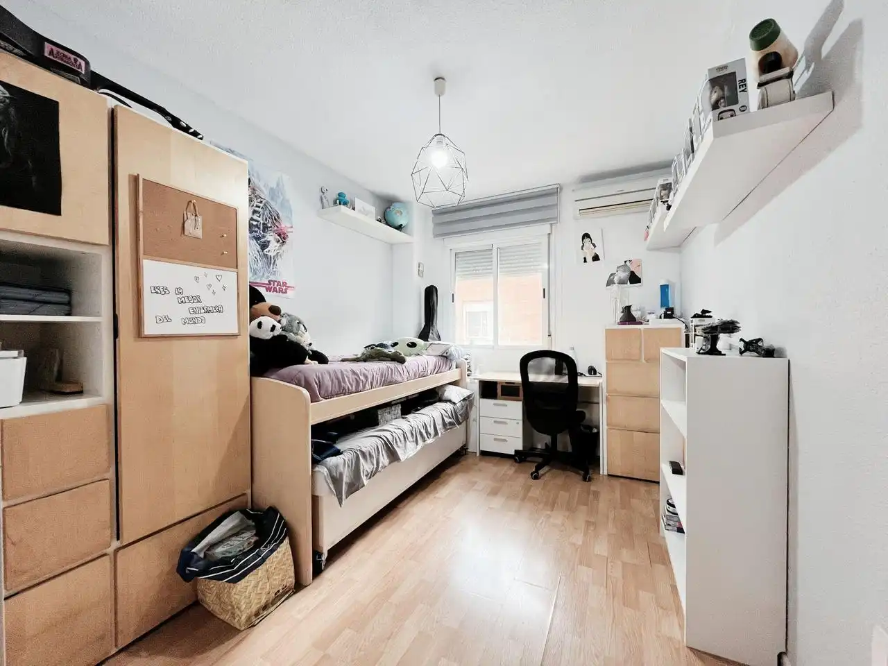 Bedroom of Flat for sale in Madrid  with Air Conditioner, Heating and Terrace