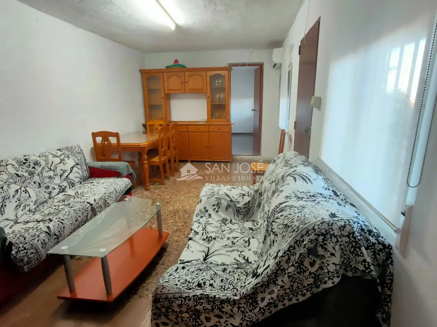 Sala d'estar de Casa o xalet en venda en Novelda amb Jardí privat, Terrassa i Traster