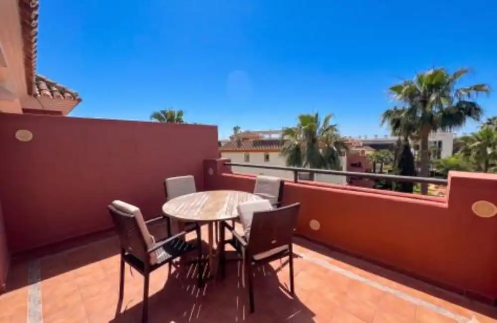 Terrassa de Apartament de lloguer en Marbella amb Aire condicionat, Terrassa i Moblat