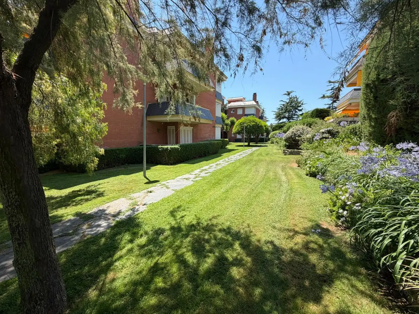 Garten von Wohnung zur Miete in Sant Andreu de Llavaneres mit Heizung, Terrasse und Abstellraum