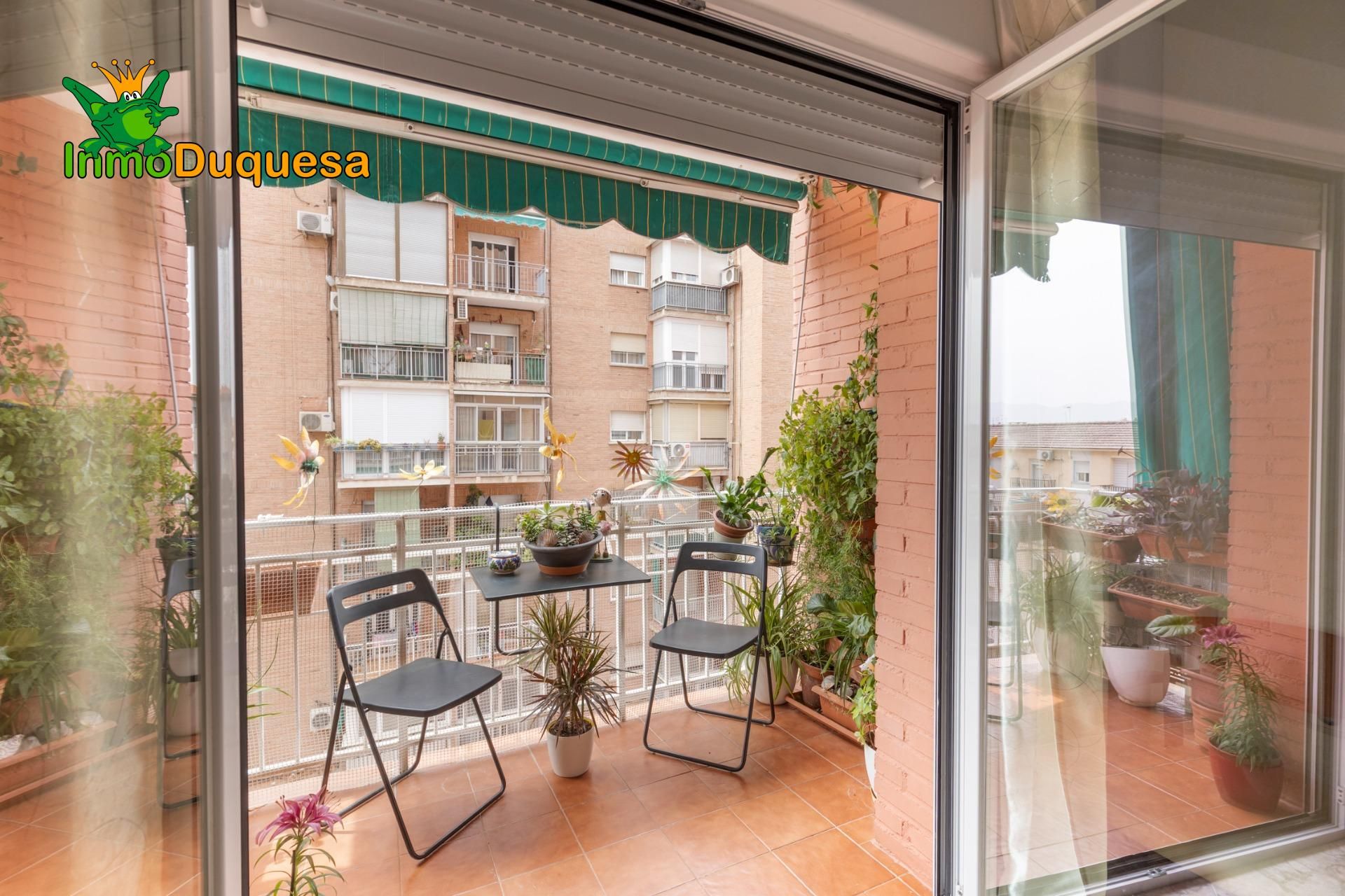 Balcony of Flat for sale in  Granada Capital  with Air Conditioner, Terrace and Balcony