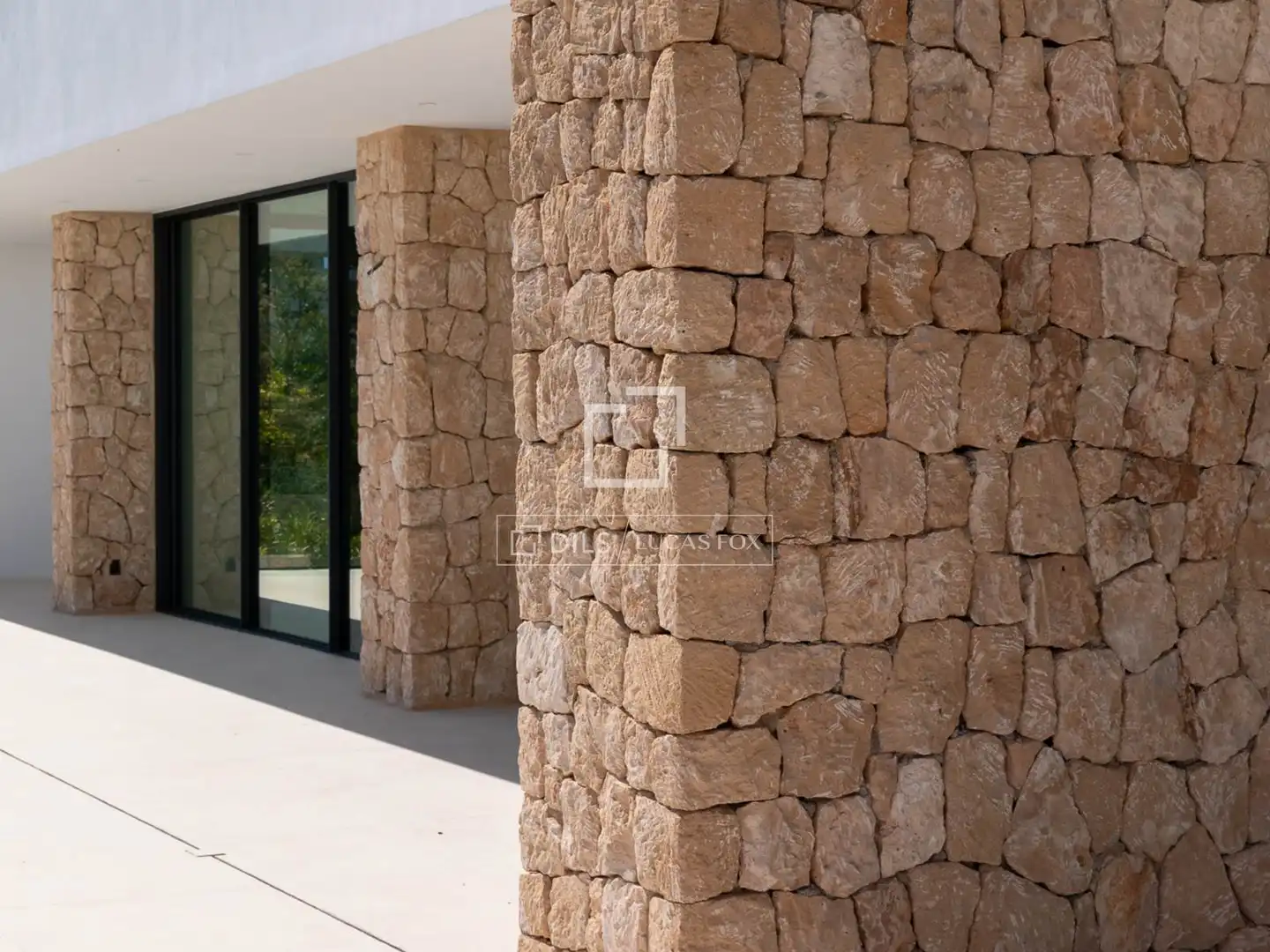 Vista exterior de Casa o chalet en venta en Santa Eulària des Riu con Aire acondicionado, Jardín privado y Terraza