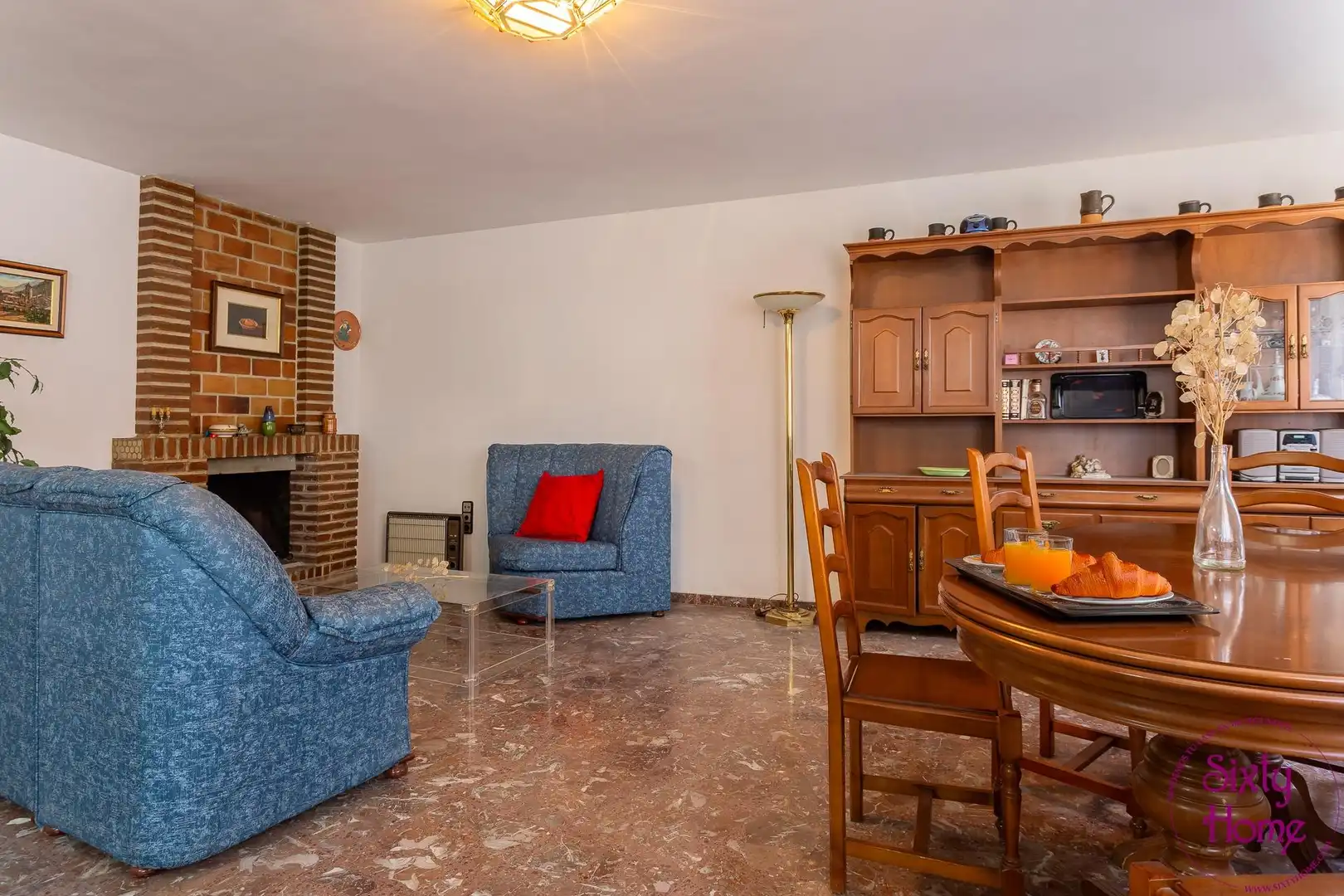 Sala de estar de Casa o chalet en venta en Andorra (Teruel) con Terraza y Balcón