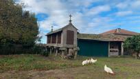 Vista exterior de Finca rústica en venda en Meaño amb Jardí privat