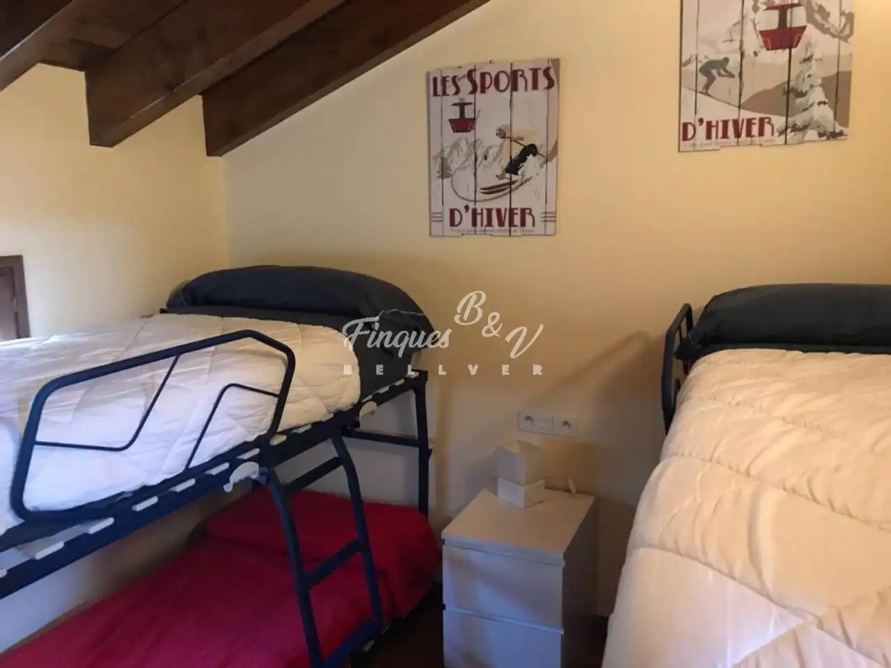 Bedroom of Houses for rent in Osséja  with Heating, Parquet flooring and Furnished