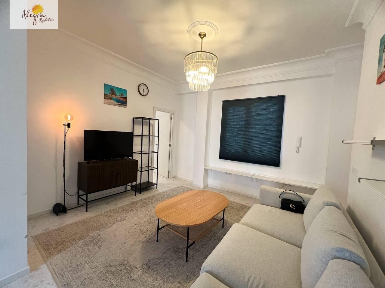 Living room of Apartment to rent in  Valencia Capital  with Balcony
