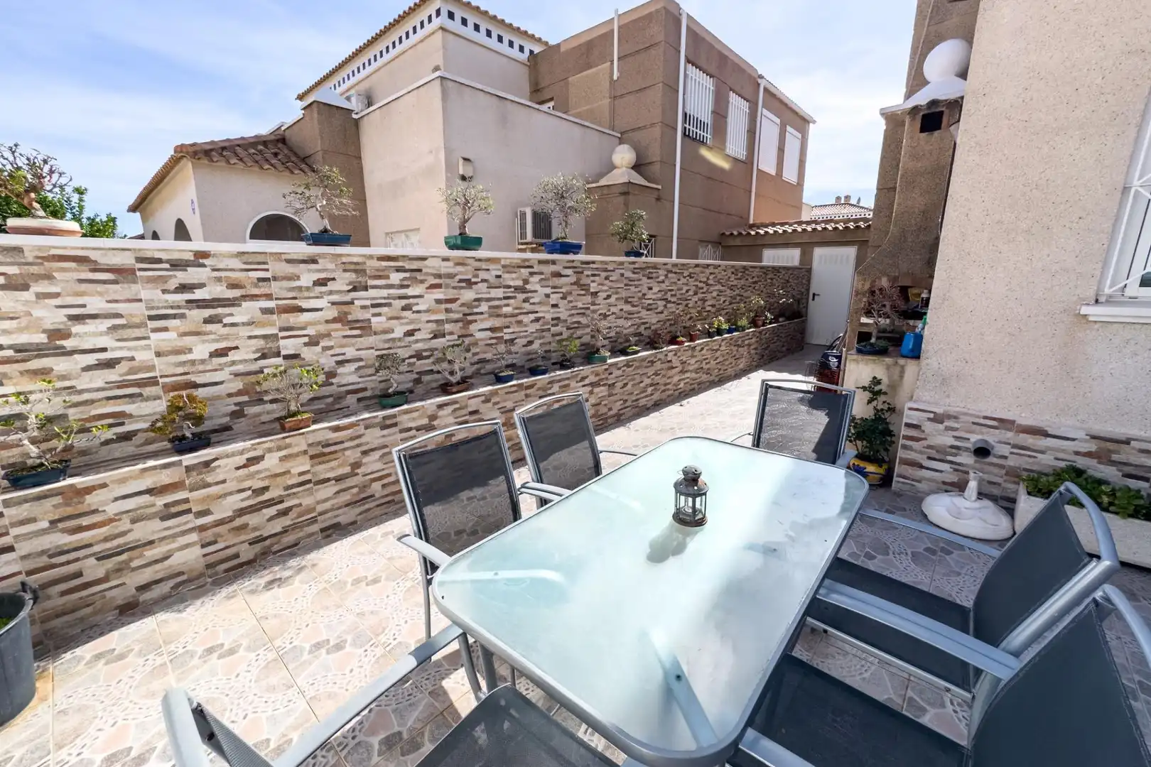 Terrassa de Casa adosada en venda en Torrevieja amb Aire condicionat, Jardí privat i Terrassa