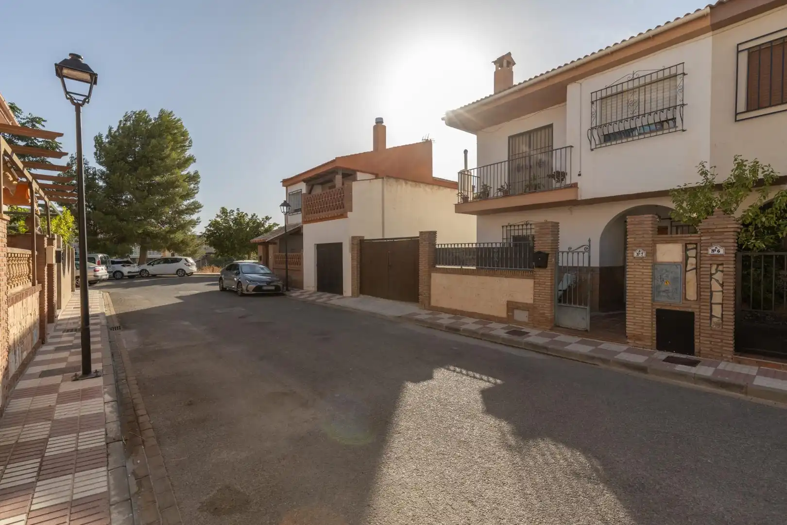 Vista exterior de Casa adosada en venda en La Malahá amb Terrassa