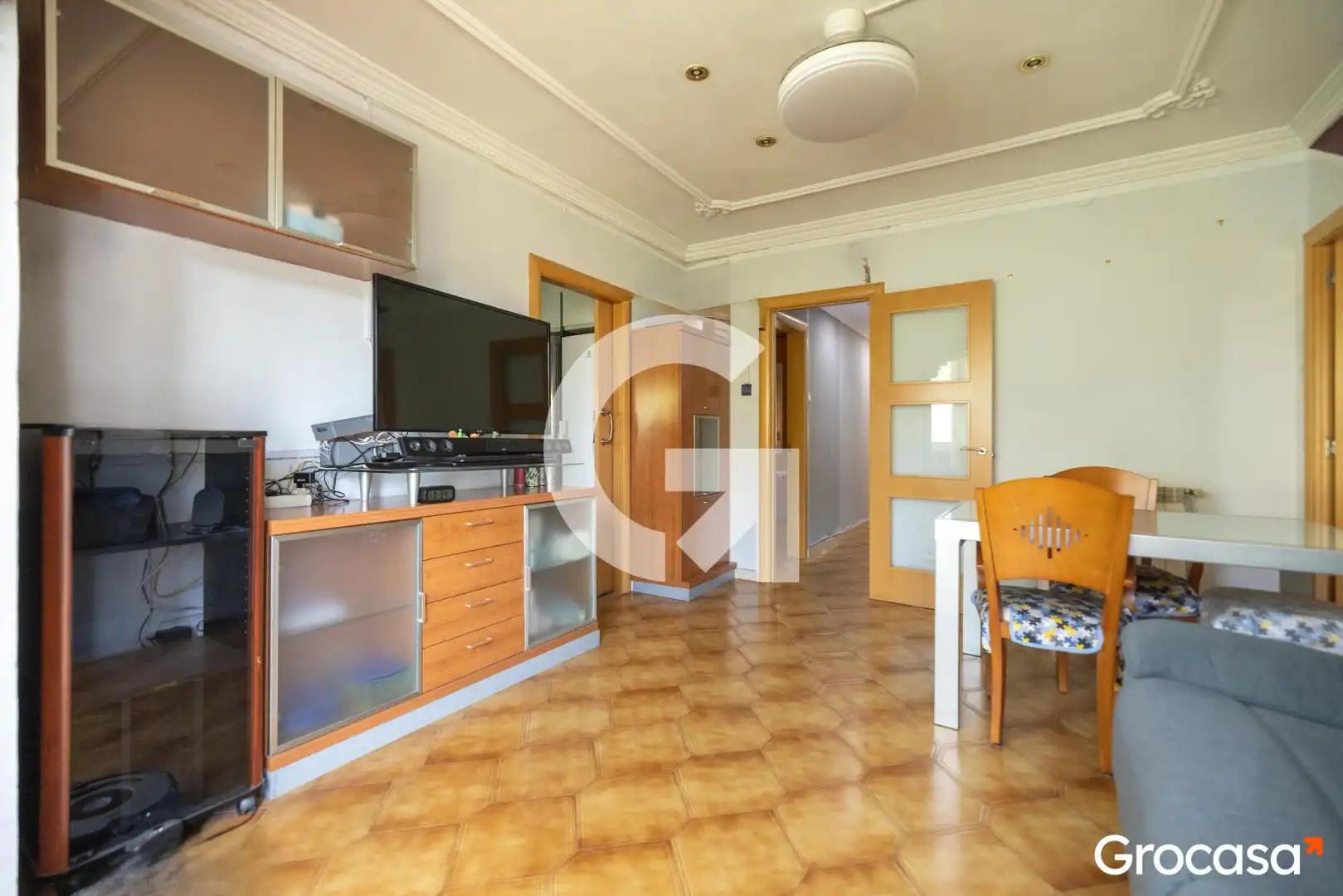 Living room of Flat for sale in Lleida  with Air Conditioner, Heating and Storage room