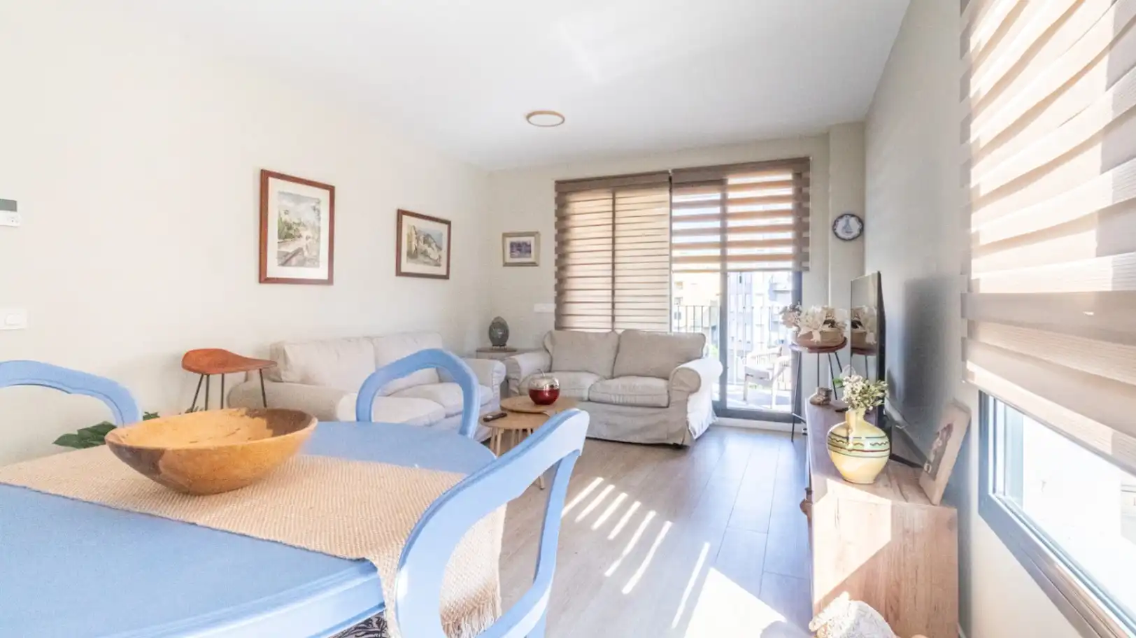 Living room of Flat for sale in Dénia  with Air Conditioner, Heating and Private garden