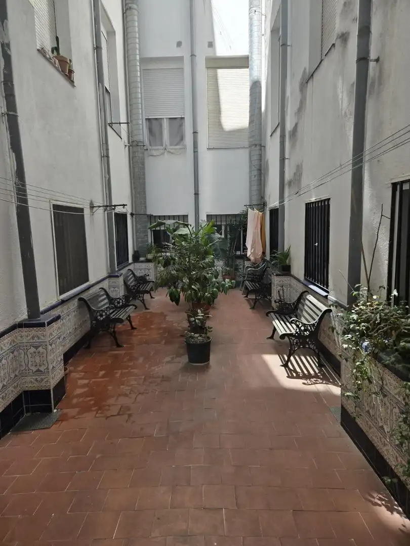 Terraza de Piso de alquiler en Madrid con Aire acondicionado, Calefacción y Amueblado
