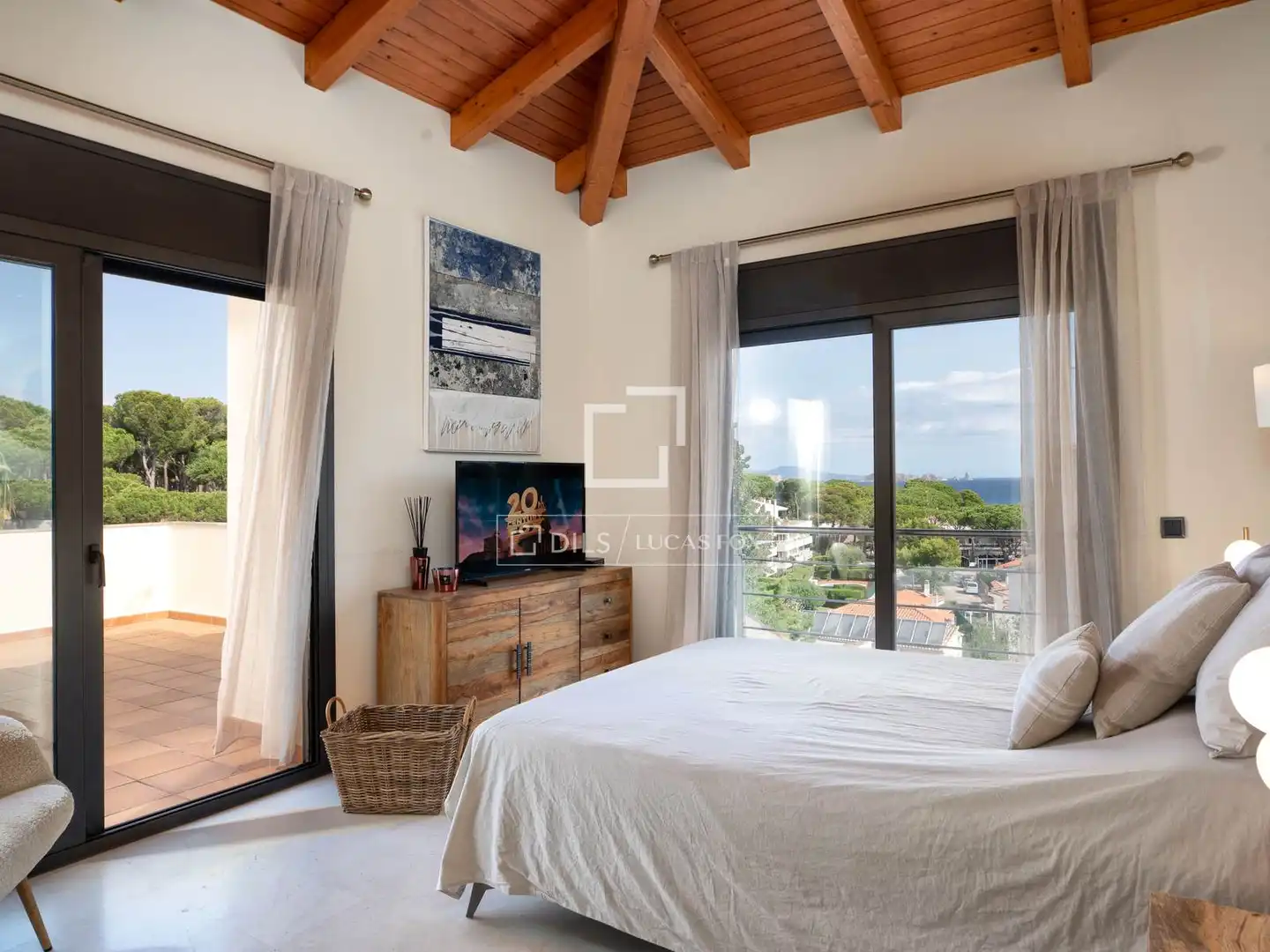 Dormitori de Casa o xalet en venda en Begur amb Aire condicionat, Calefacció i Jardí privat