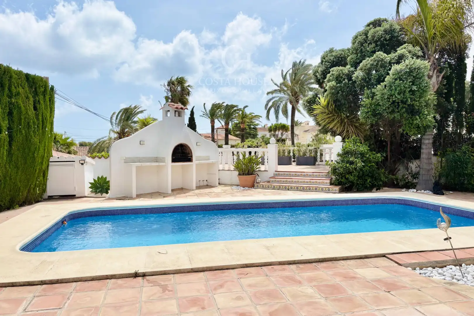 Piscina de Casa o chalet en venta en Benissa con Aire acondicionado, Calefacción y Jardín privado