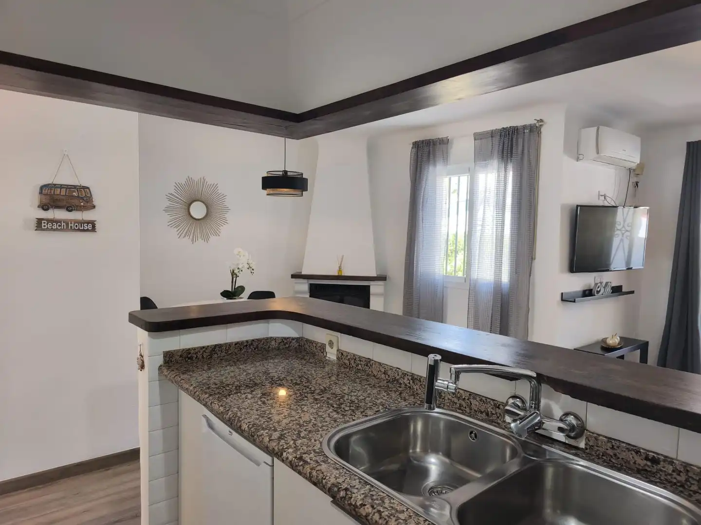 Cocina de Casa adosada de alquiler en Vélez-Málaga