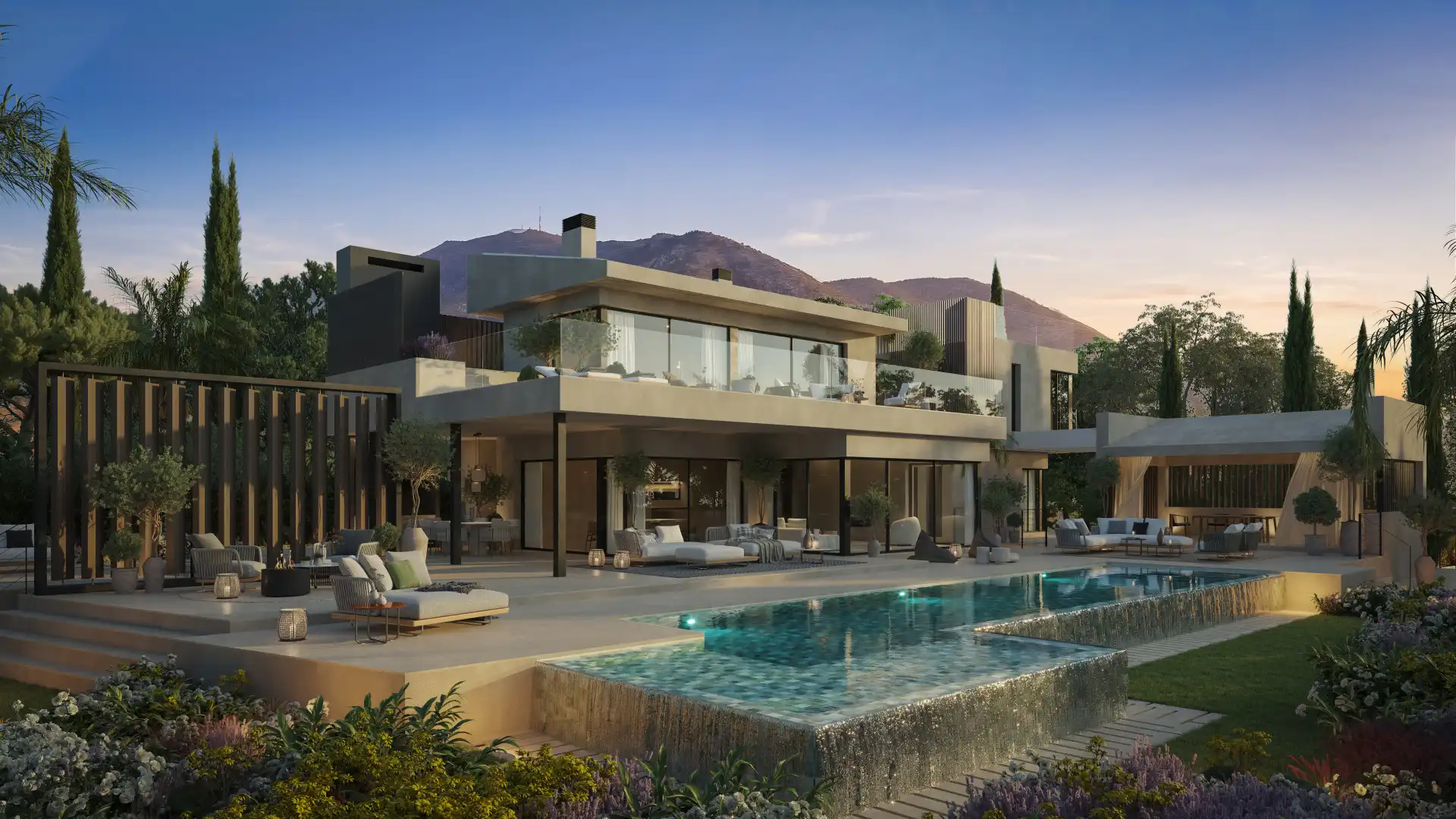 Vista exterior de Casa o chalet en venta en Fuengirola con Aire acondicionado, Jardín privado y Terraza