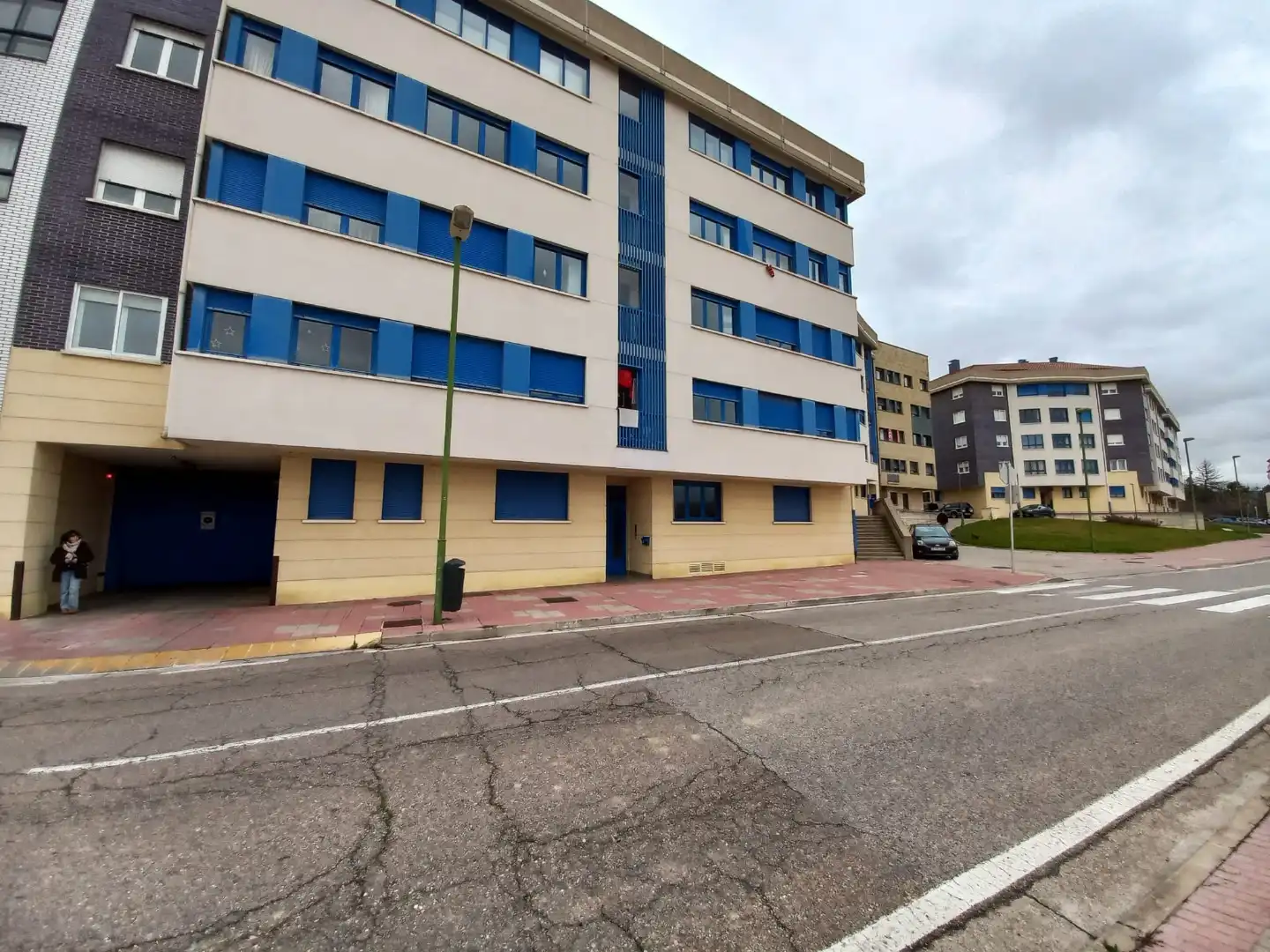 Vista exterior de Garaje en venta en Burgos