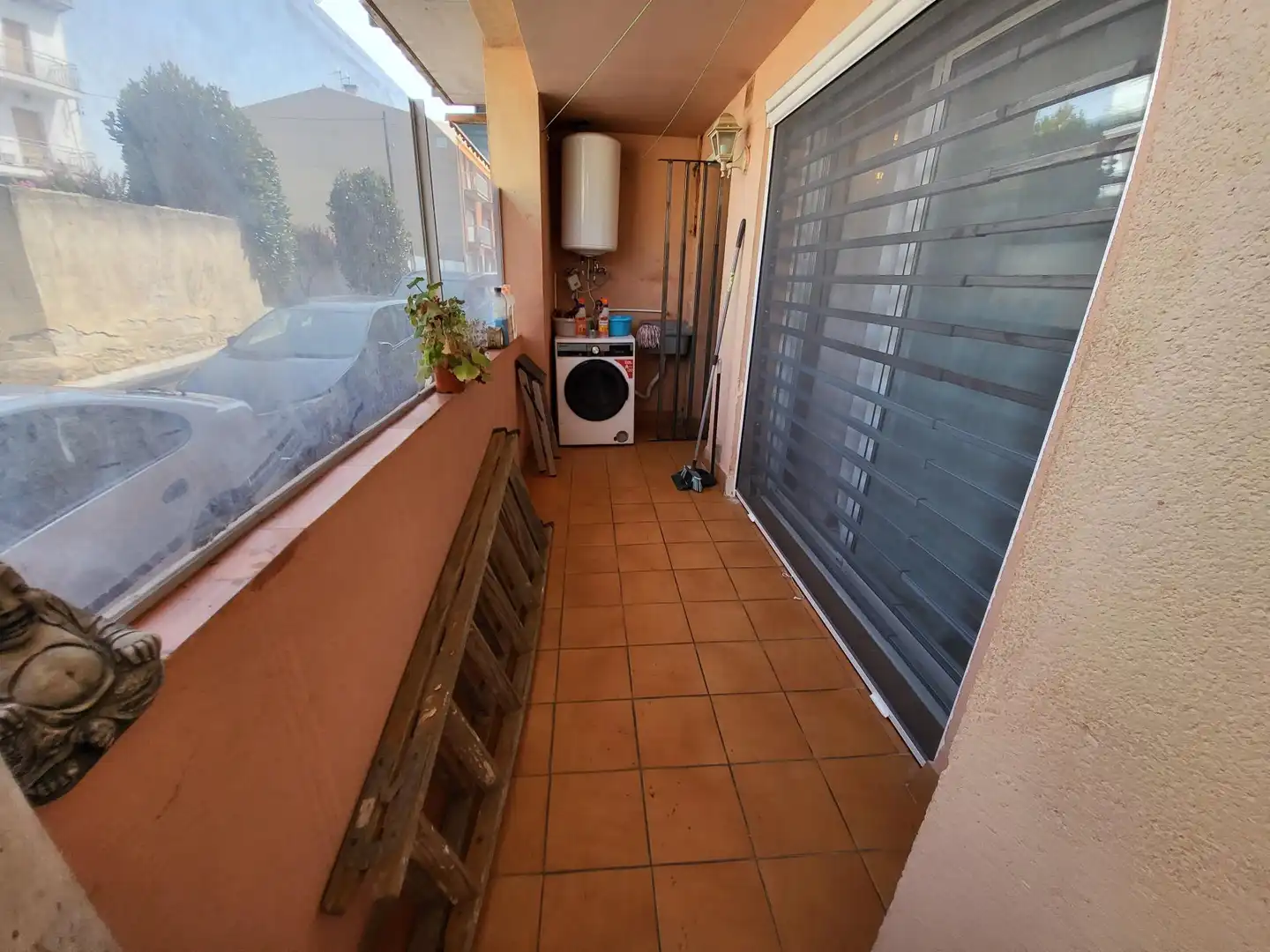 Balcony of Ground floor for sale in Santa Coloma de Farners  with Air Conditioner, Heating and Terrace