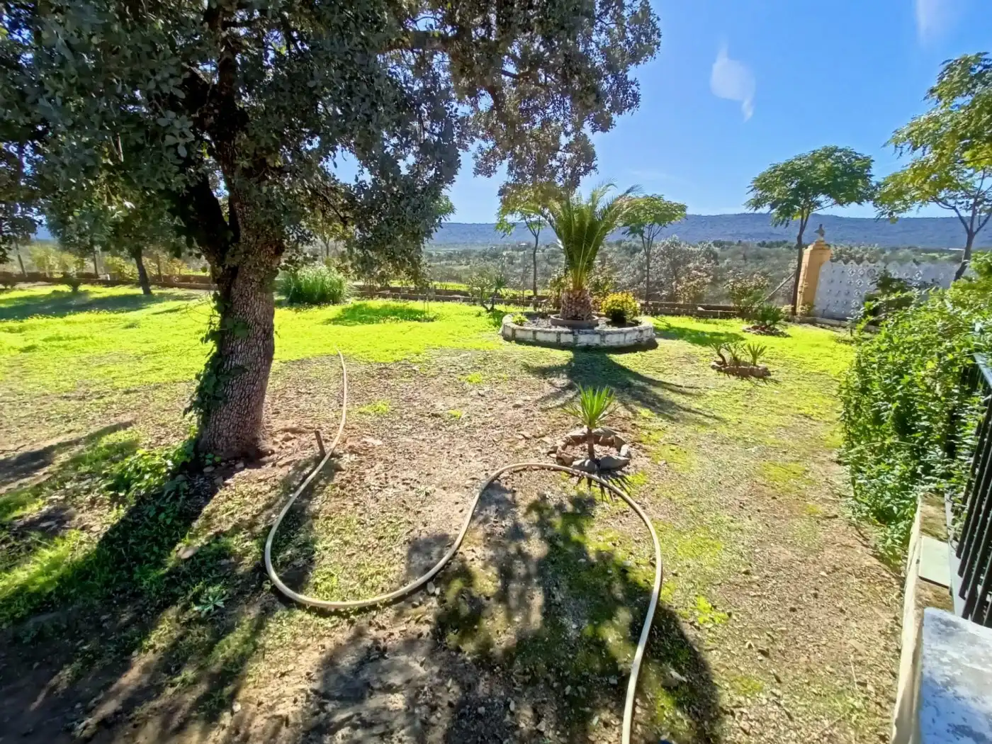 Jardí de Casa o xalet en venda en Alburquerque amb Jardí privat, Piscina i Moblat