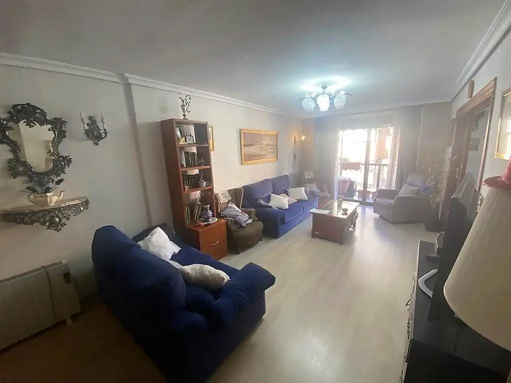 Living room of Flat for sale in Murcia  with Furnished and Balcony
