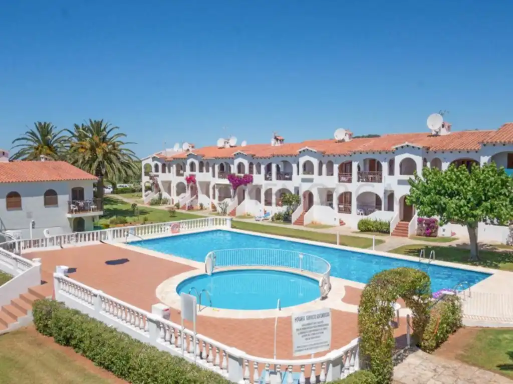 Jardí de Apartament en venda en Alaior amb Aire condicionat, Terrassa i Piscina