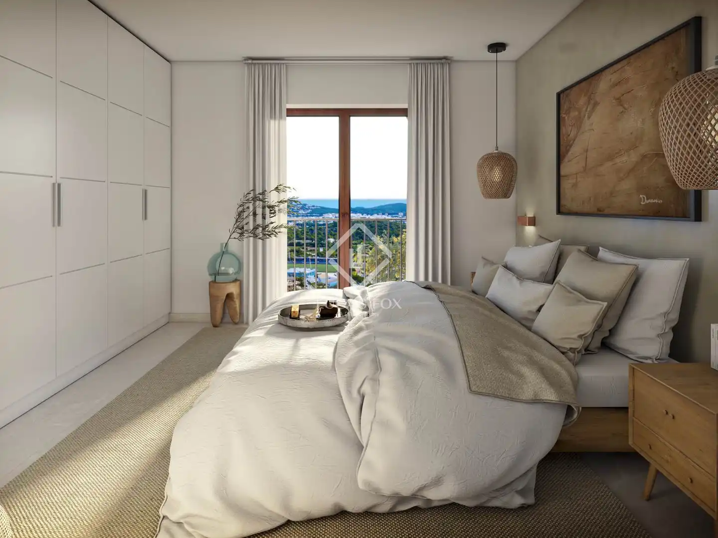Bedroom of Flat for sale in Capdepera  with Air Conditioner, Heating and Terrace
