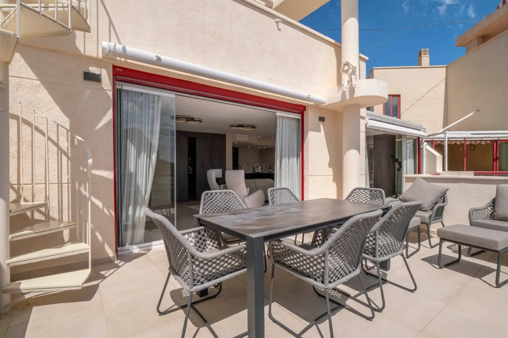 Terrace of Attic for sale in Calpe / Calp  with Air Conditioner, Heating and Terrace