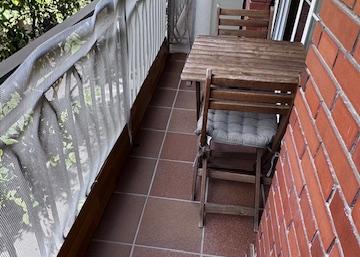 Balcony of Flat for sale in L'Hospitalet de Llobregat  with Air Conditioner, Parquet flooring and Terrace