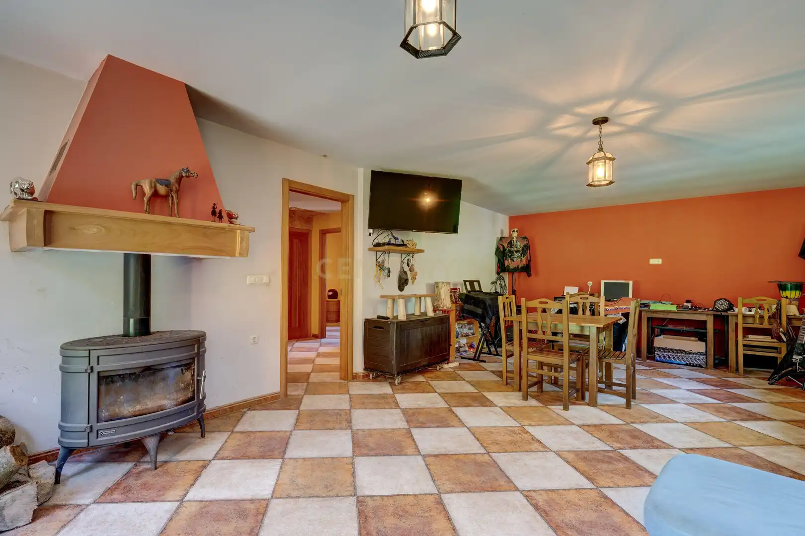 Sala de estar de Casa o chalet en venta en Amezketa