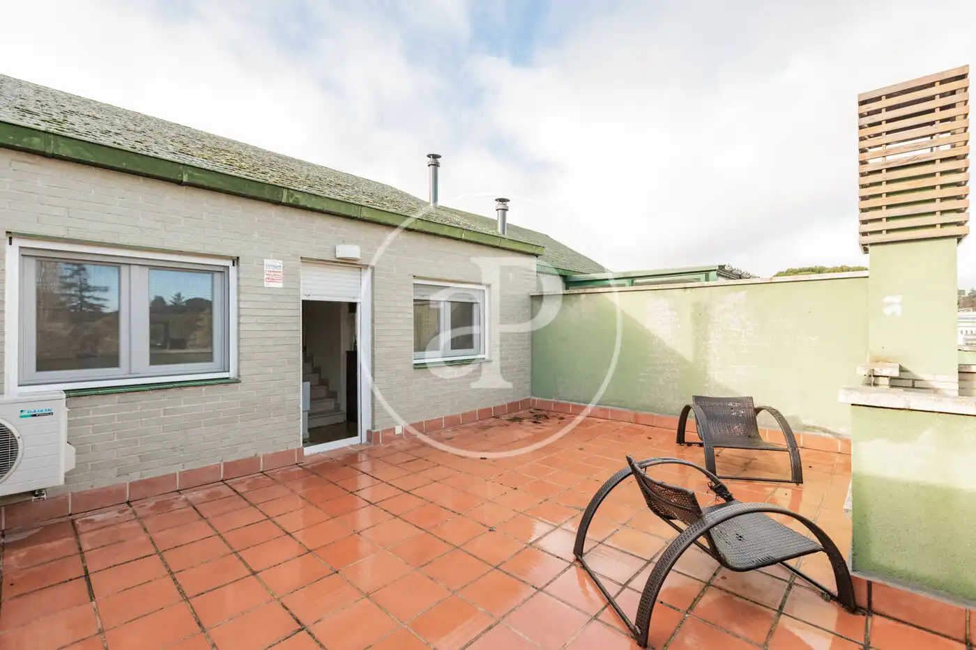 Terrace of Detached homes for sale in Madrid  with Air Conditioner, Heating and Private garden