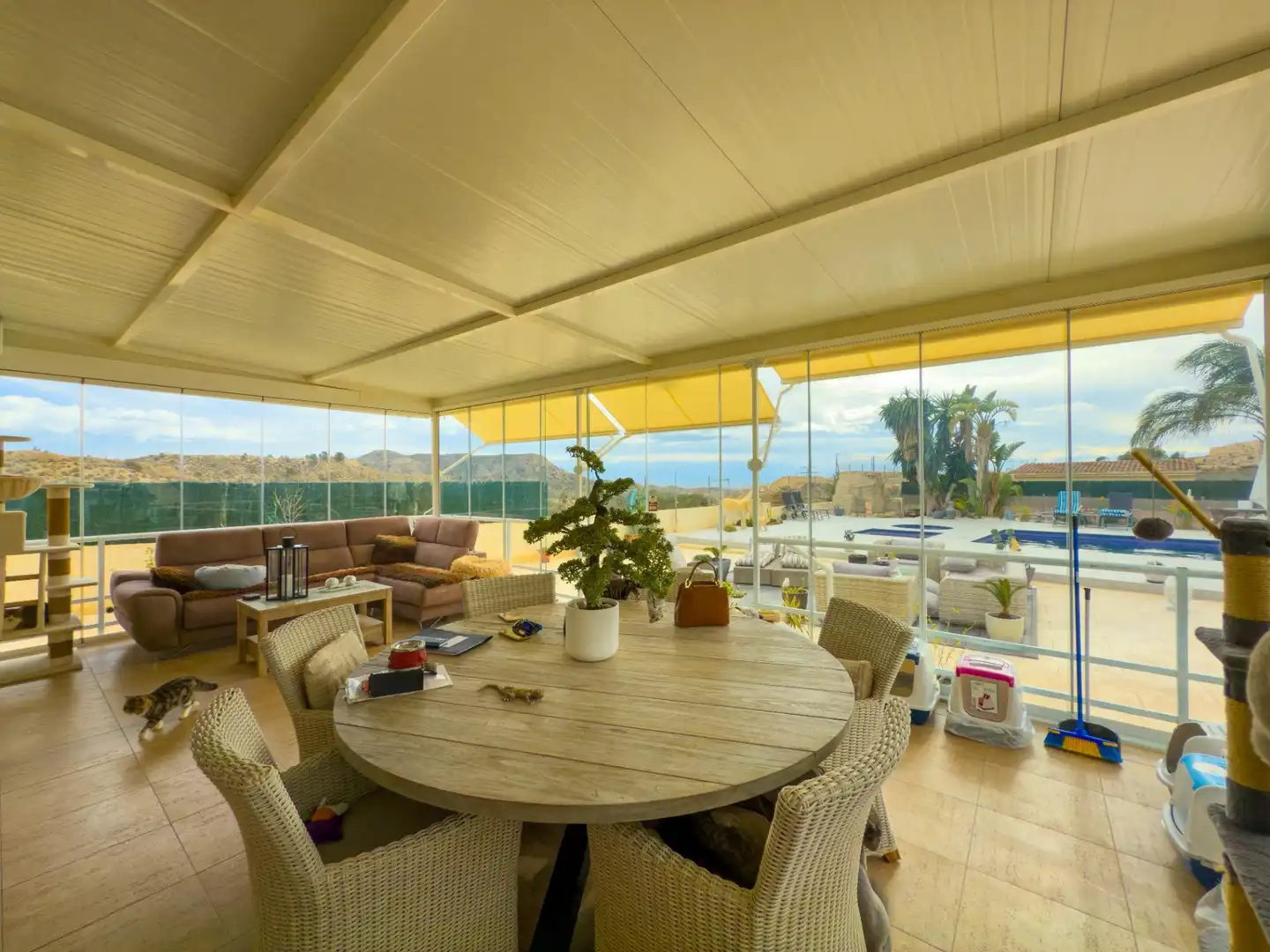 Terrassa de Casa o xalet en venda en Jijona / Xixona amb Calefacció, Jardí privat i Terrassa