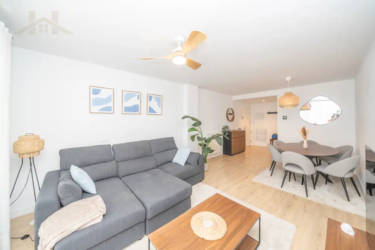 Wohnzimmer von Wohnung zum Verkauf in Collado Villalba mit Heizung, Terrasse und Abstellraum