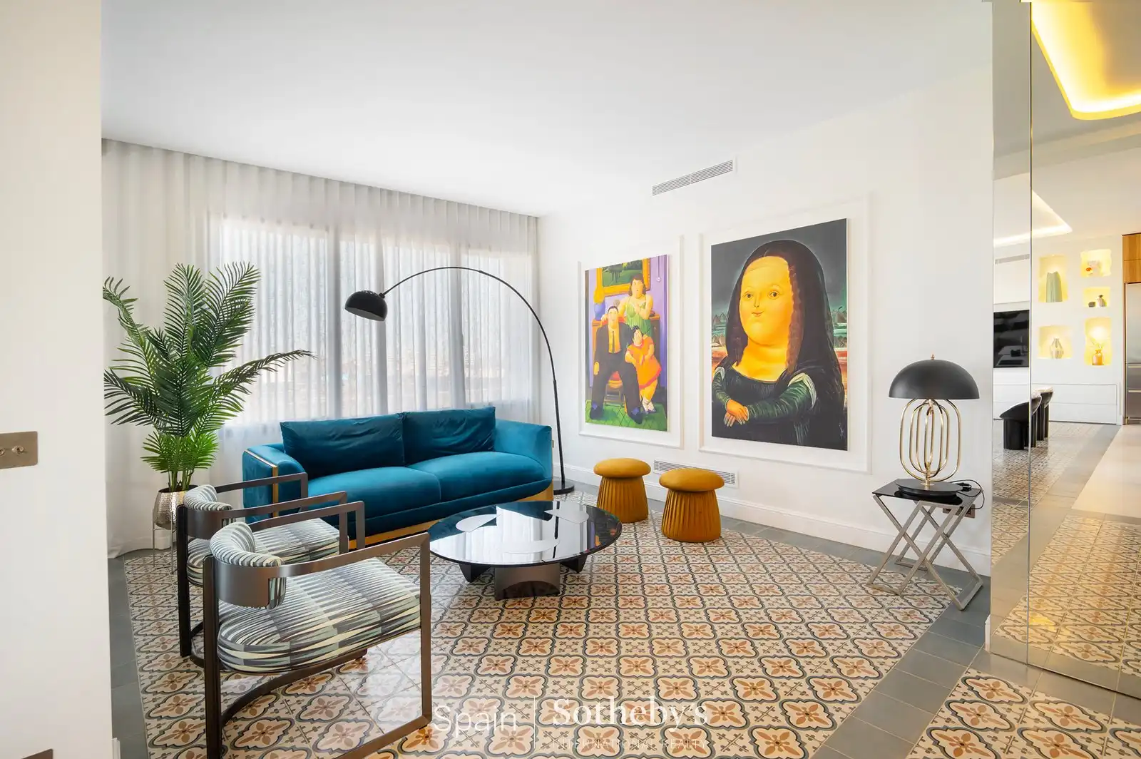 Living room of Attic for sale in Madrid  with Air Conditioner, Terrace and Storage room