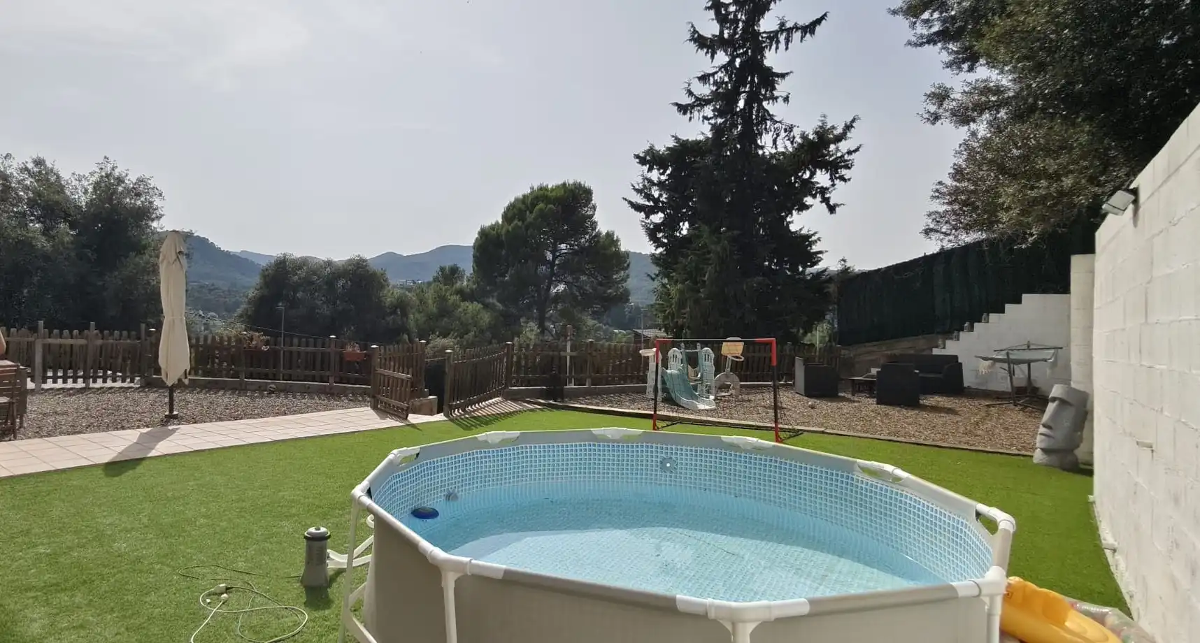 Piscina de Casa o xalet en venda en Cervelló amb Aire condicionat, Calefacció i Jardí privat