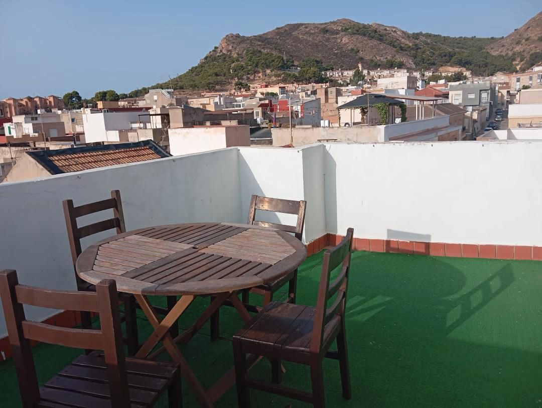 Terrassa de Apartament de lloguer en Cartagena amb Terrassa, Moblat i Forn
